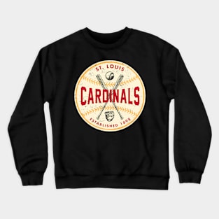 St Louis Cardinals 3 By Buck Originals Crewneck Sweatshirt